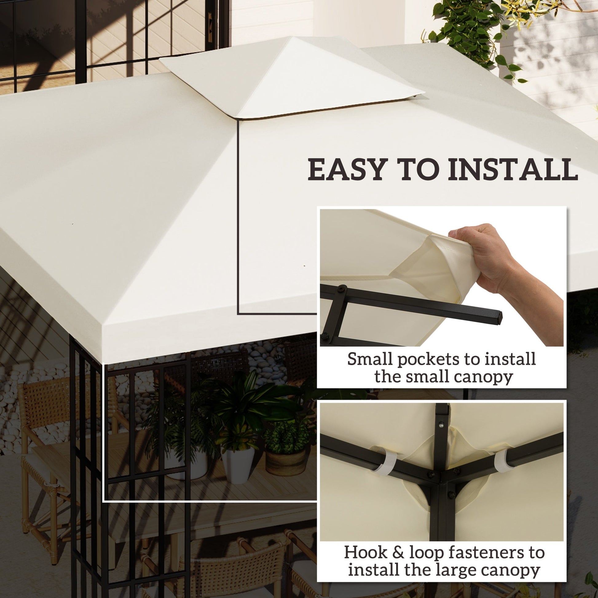 Outsunny Gazebo Canopy