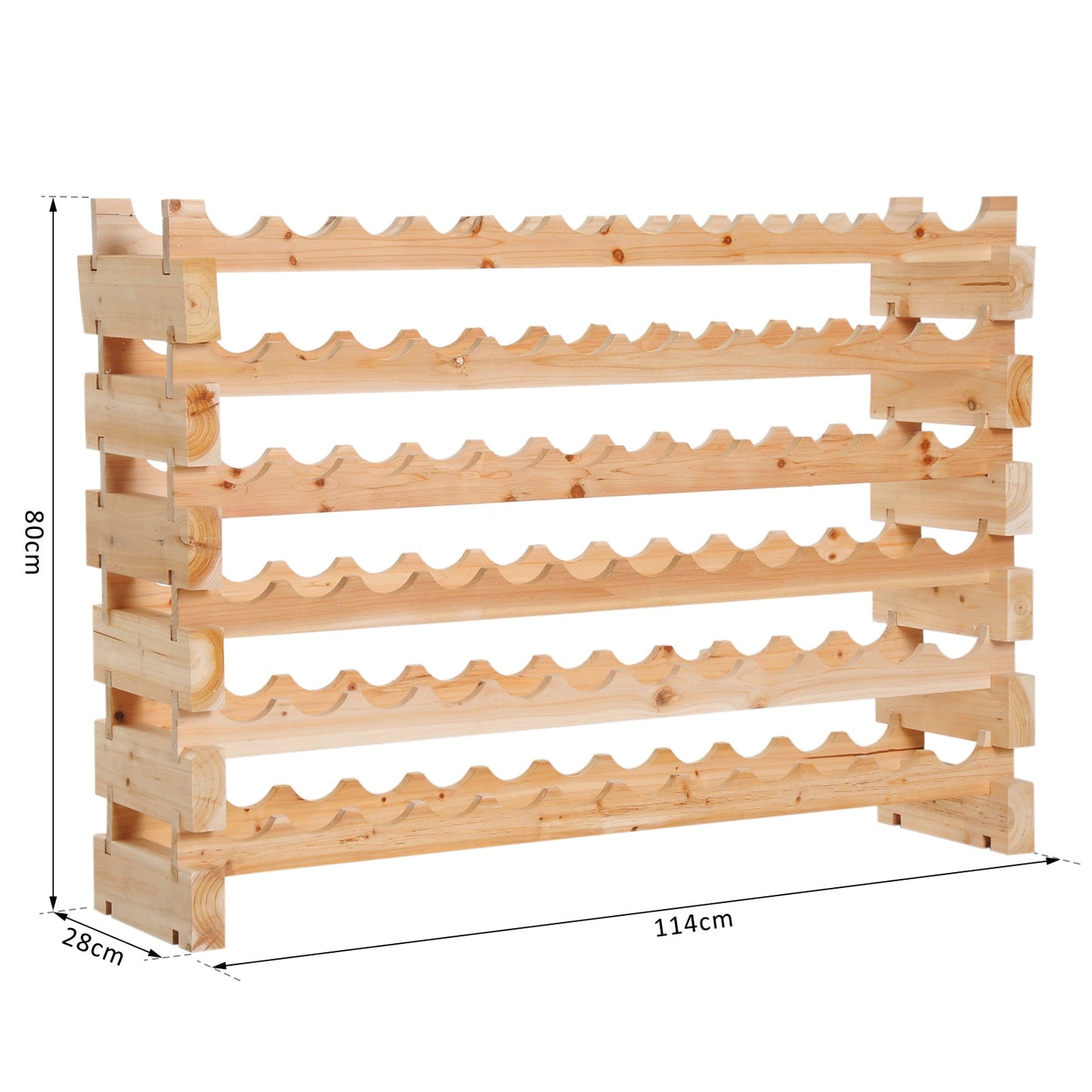 HOMCOM six-tier