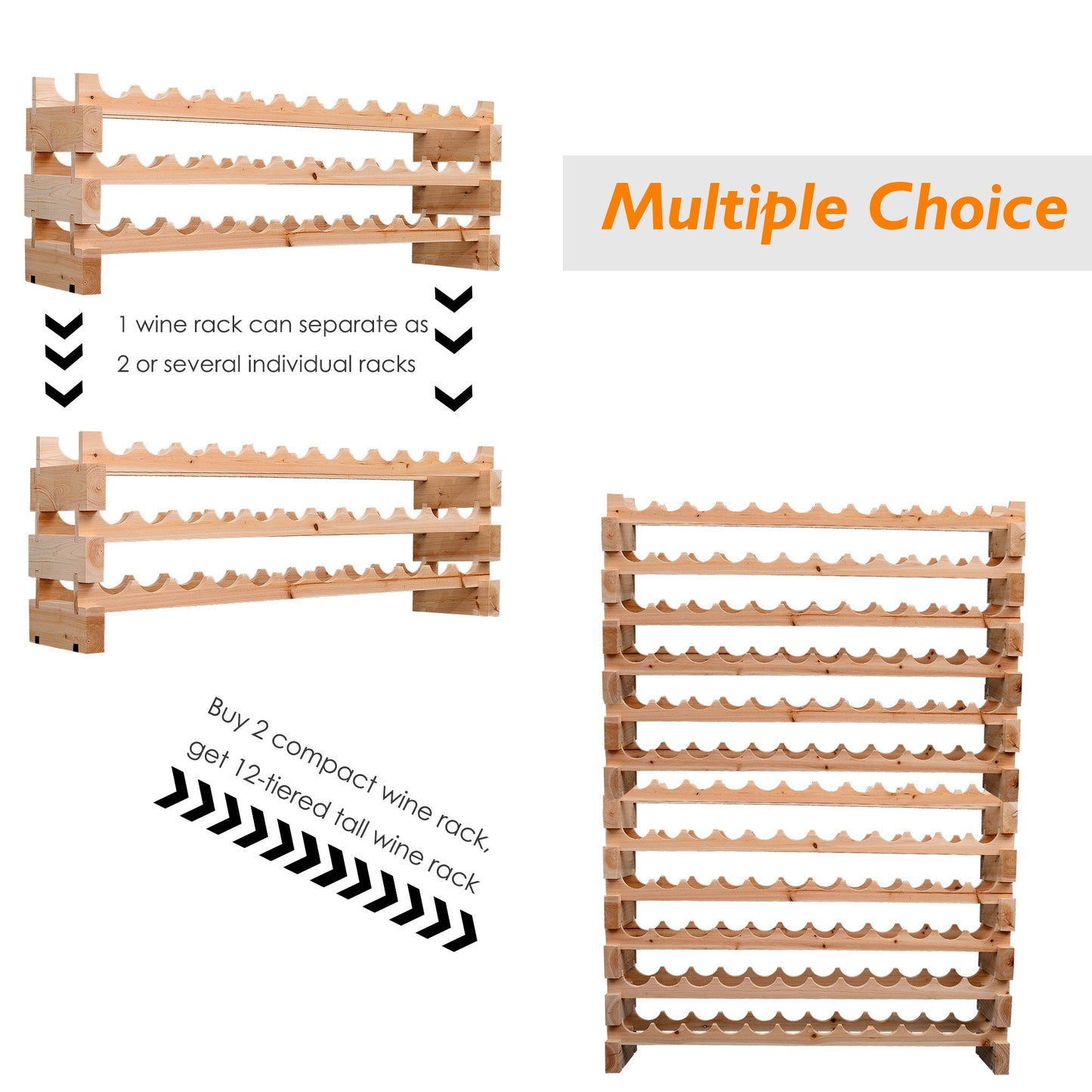 HOMCOM six-tier