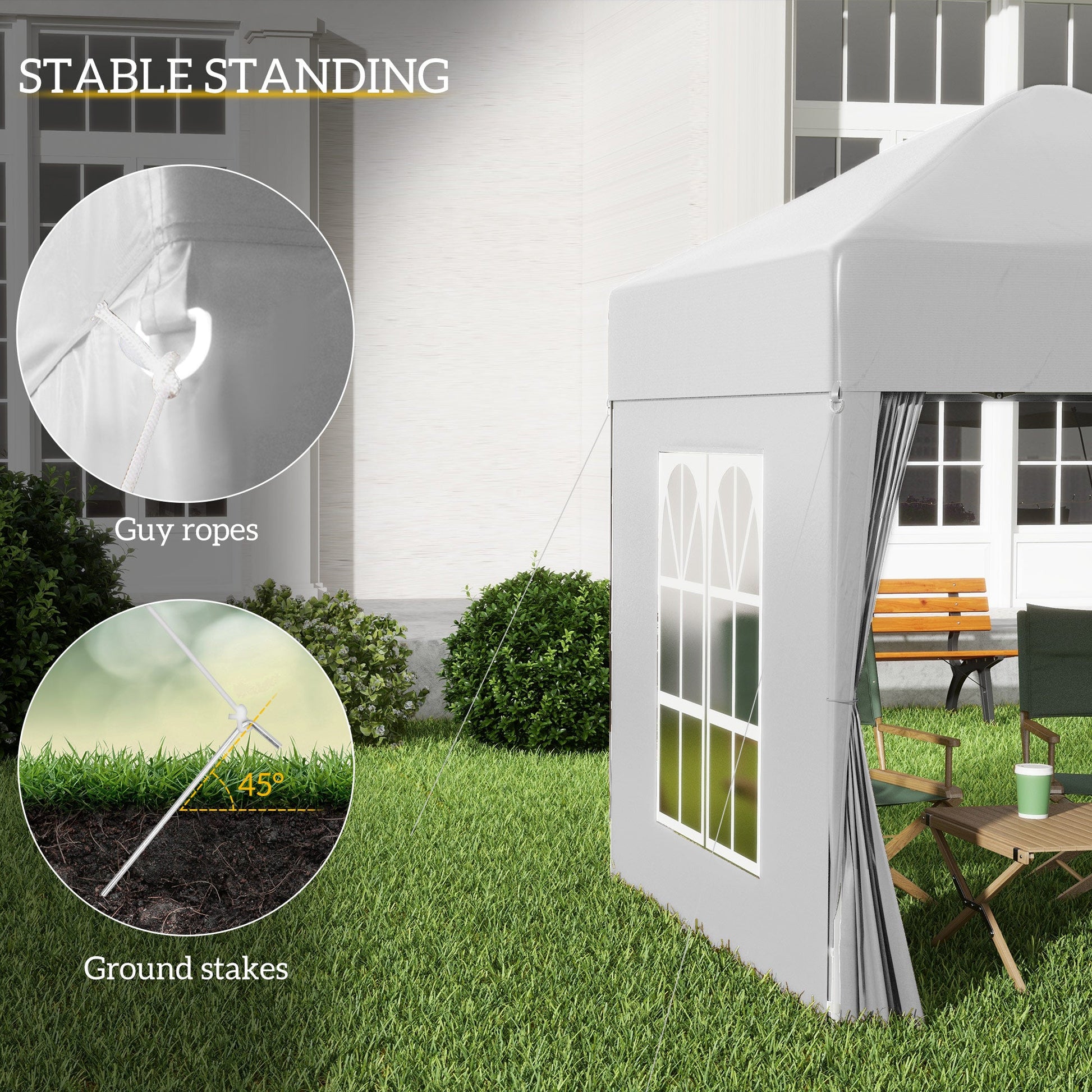 Outsunny Pop Up Gazebo