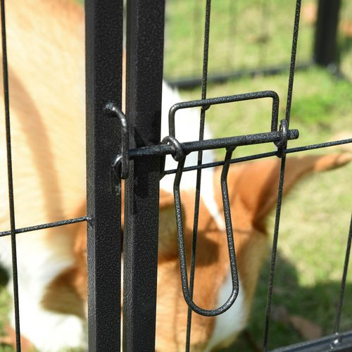 4 Sizes Pet Playpen Dog Rabbit Puppy Cage Folding Run Fence Metal Hutch