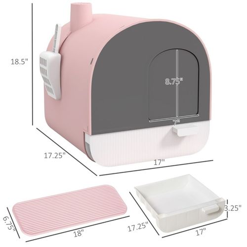 Fully Enclosed Cat Litter Box/Cat Litter Box